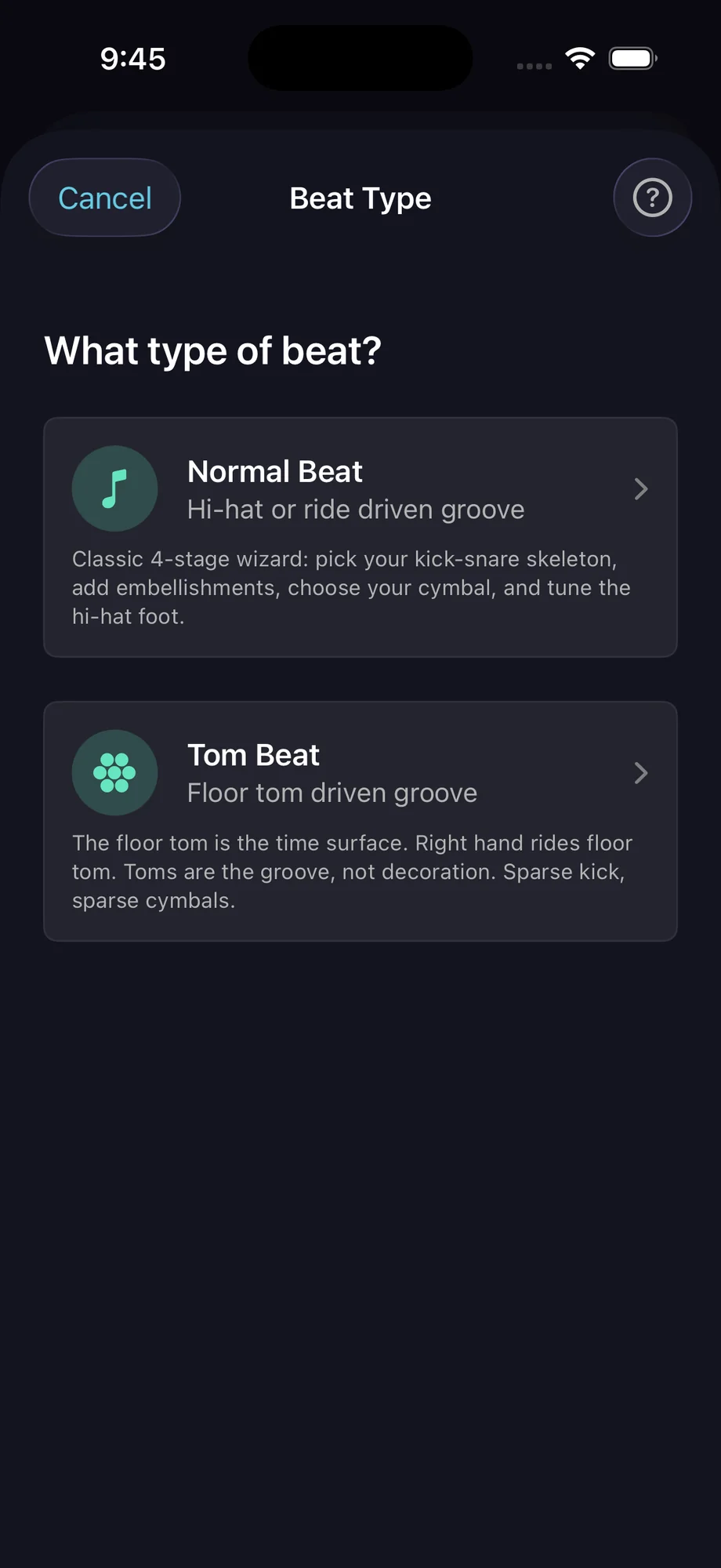 Beat type