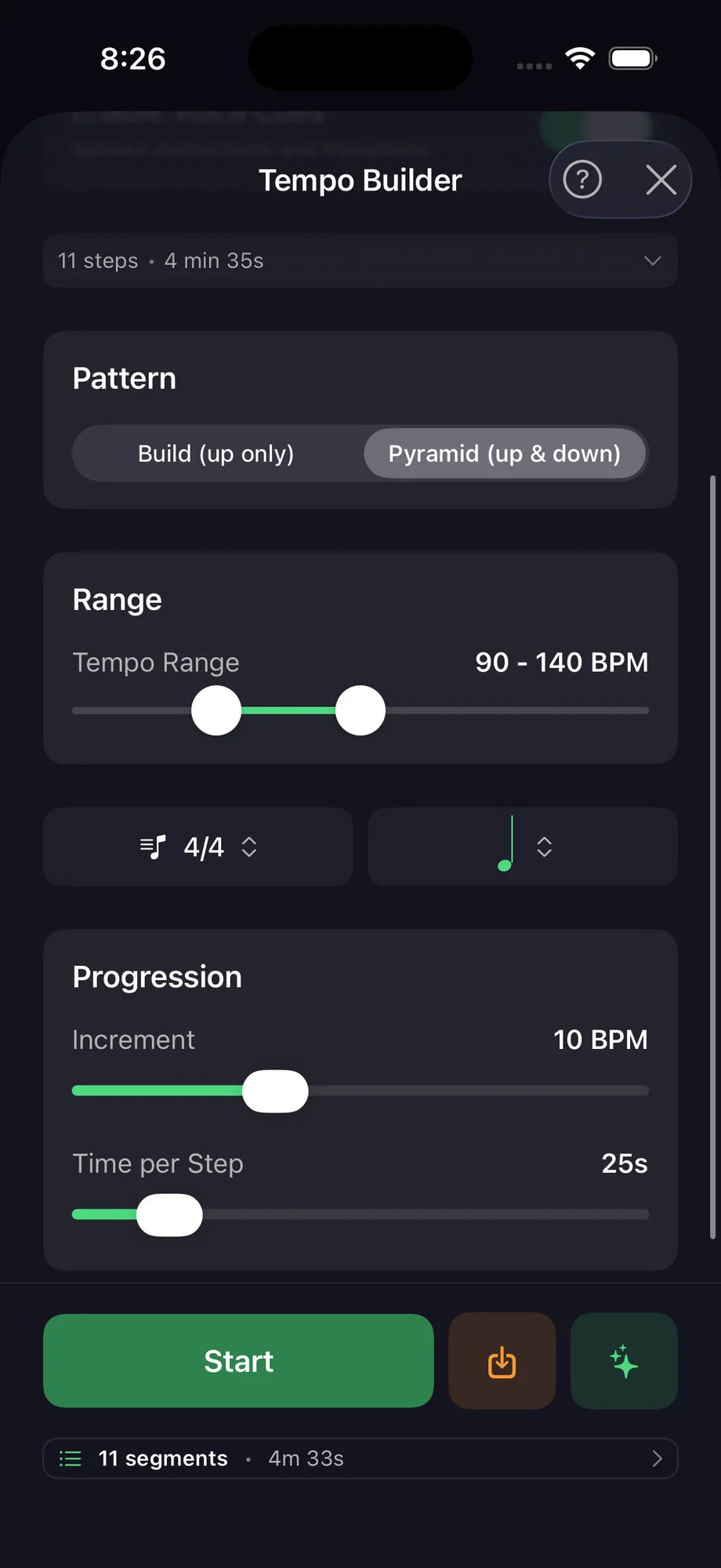 Tempo Builder