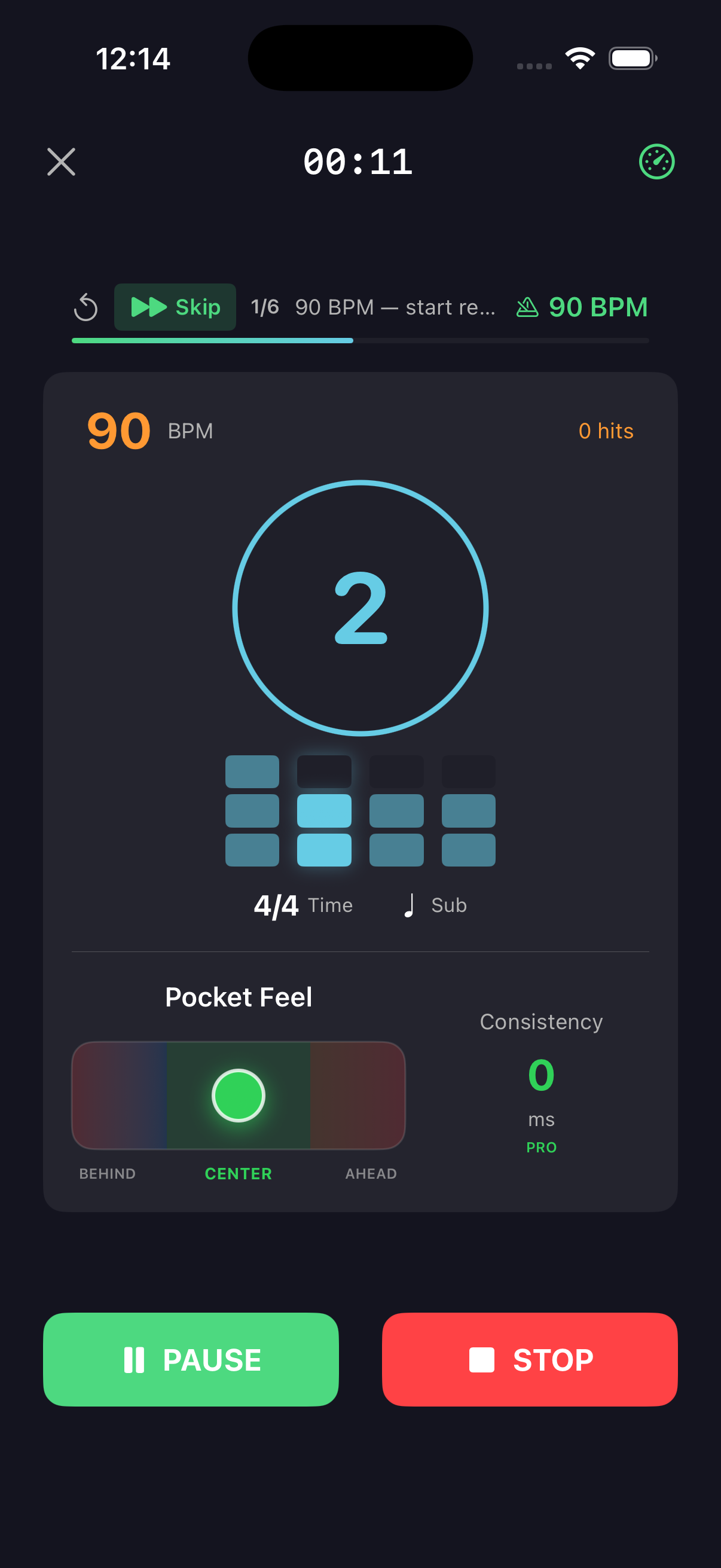 DrumShed drill screen
