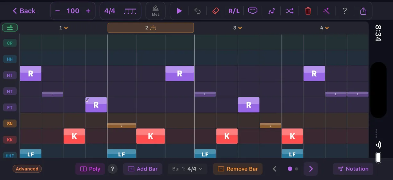 Fill maker pattern editor