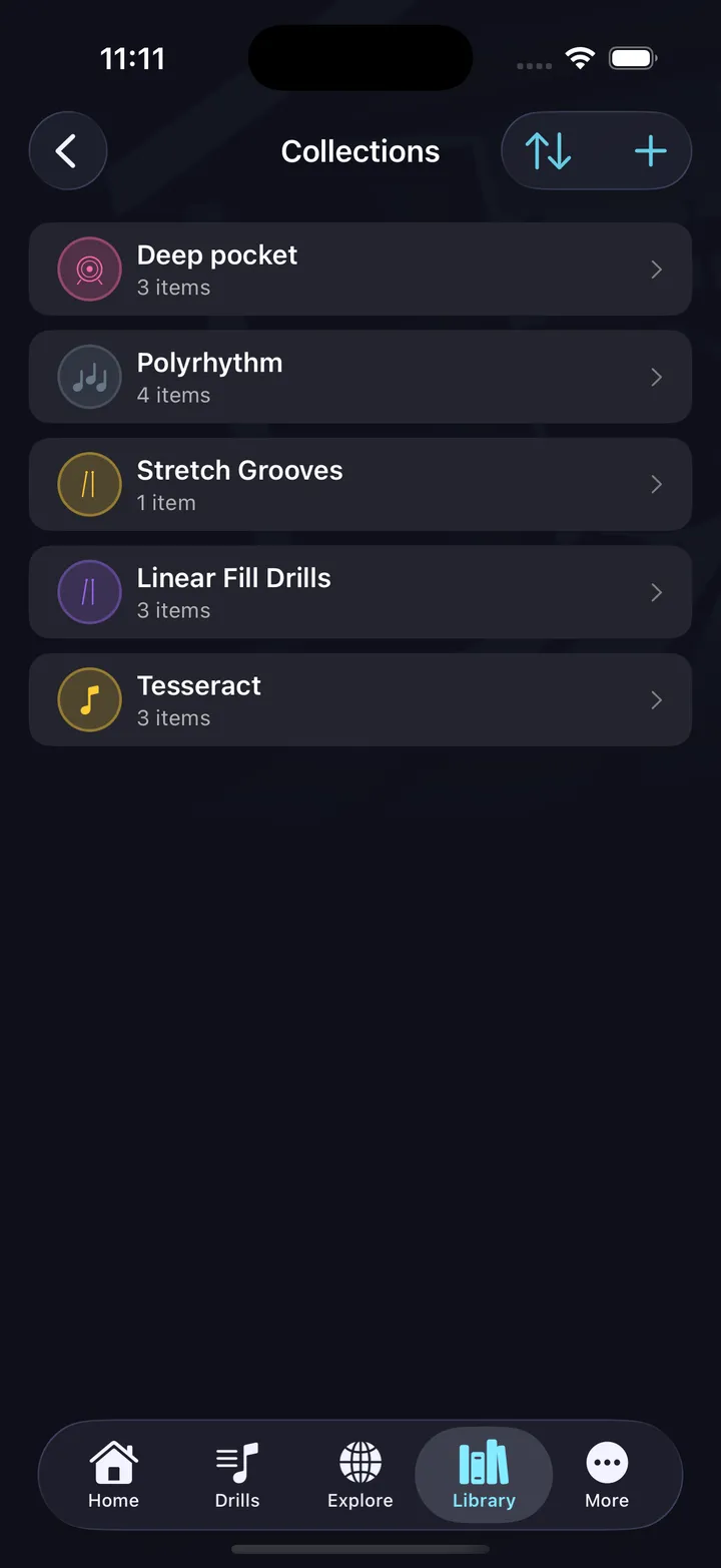 Library — collections