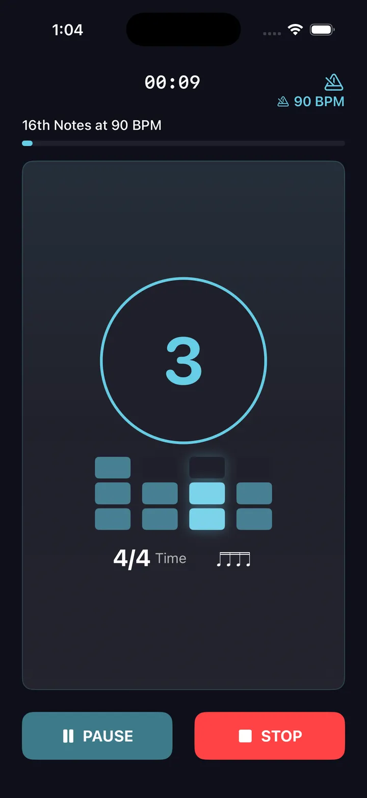 Basic metronome playback