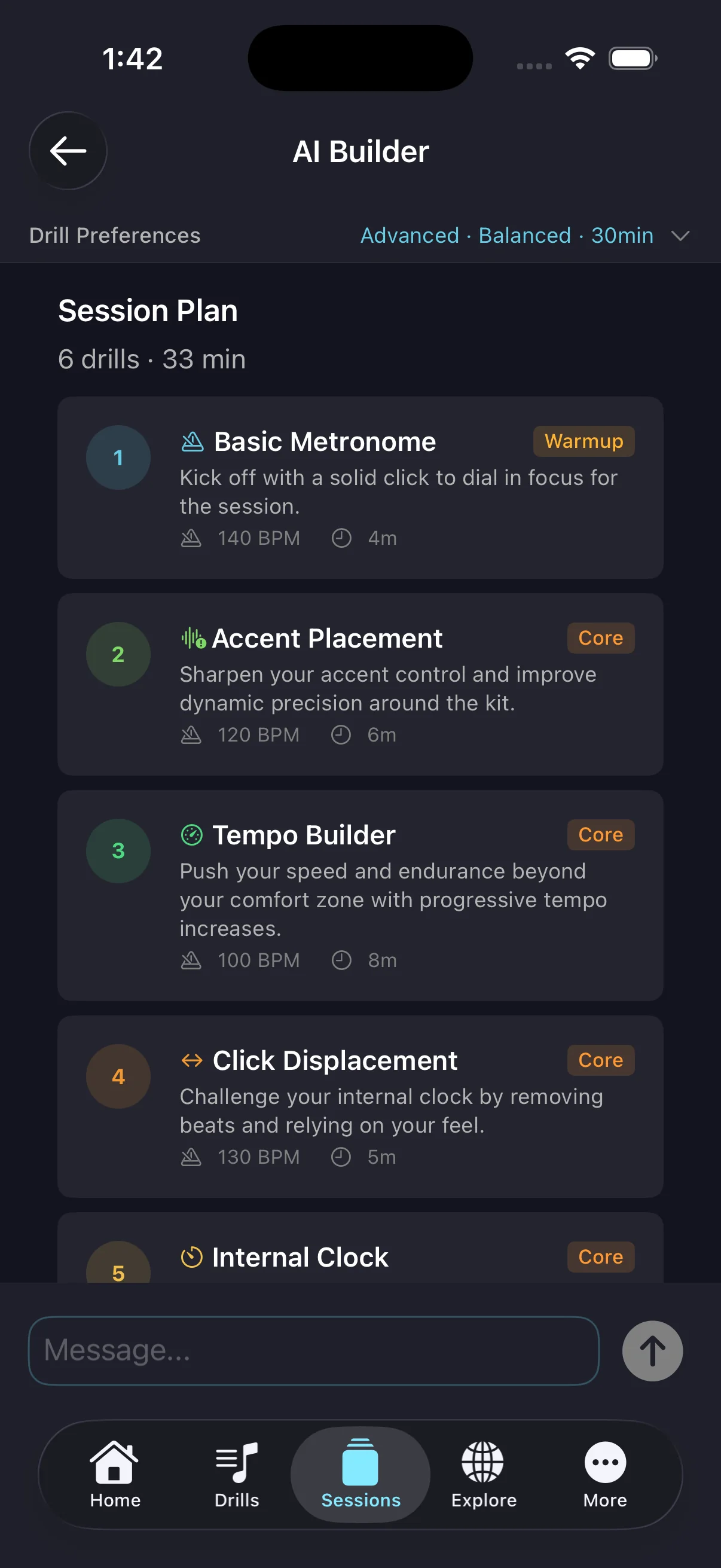 AI generated session