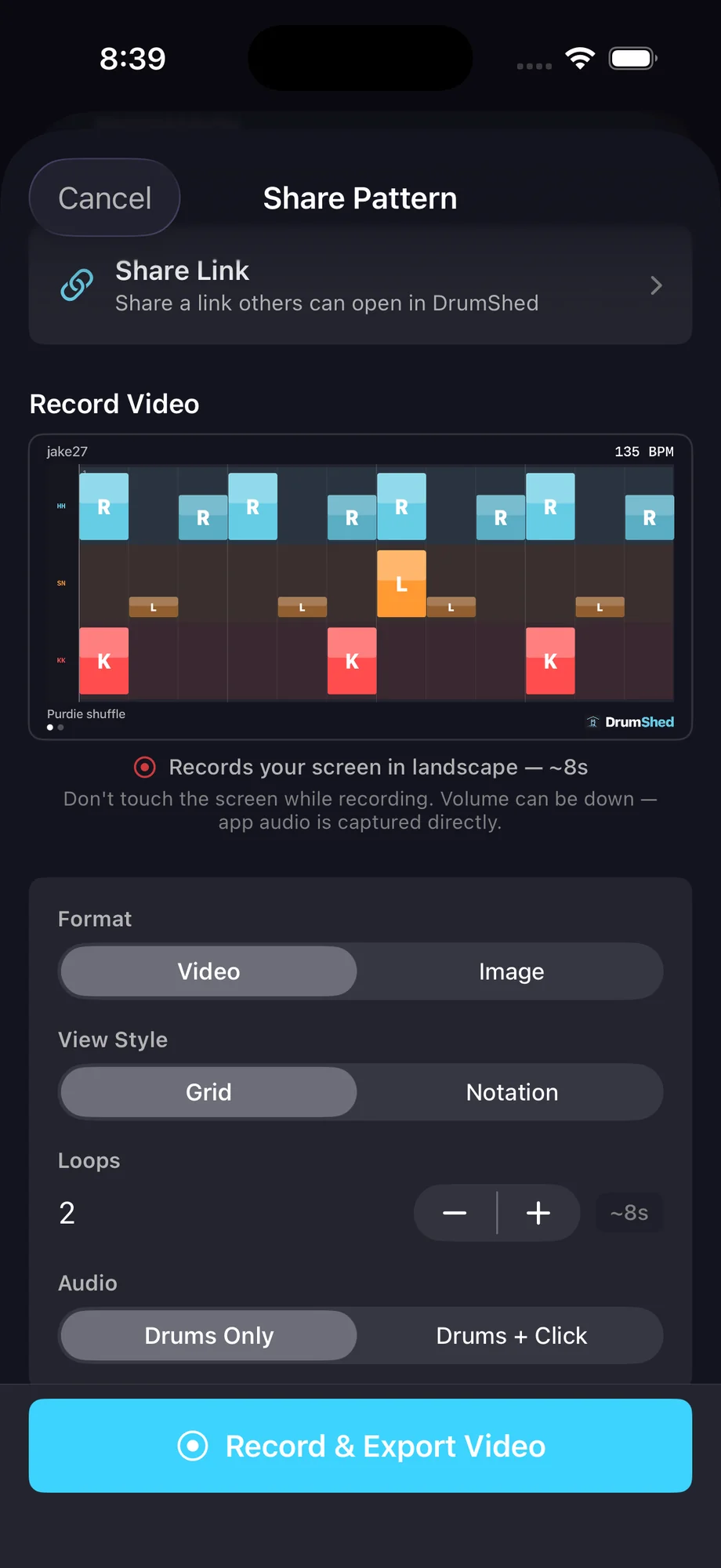 Share grid
